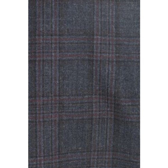 SANDRO Paris Oscar Plaid Double Breasted Blazer Jacket Size 38 Wool Blend $520.0 - Picture 5 of 16